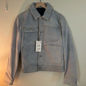 Zara Mens - Large - Leather Jacket